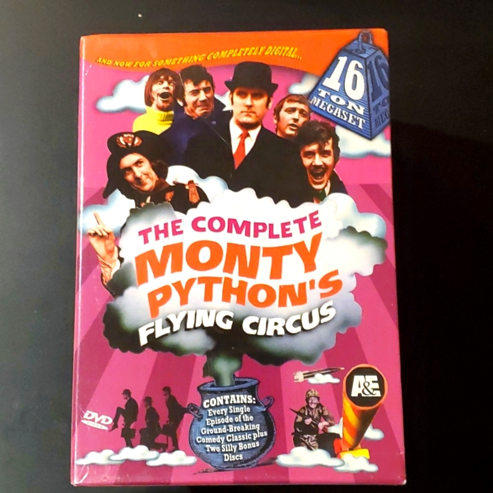The Complete Monty Python's Flying  Circus 16 Ton Megaset DVD collection NEW